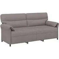 vidaXL 3-Zits Sofa Taupe 198 x 83 x 95 cm