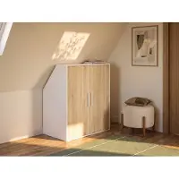 Gami Opbergkast Under | 91,3 x 50 x 110 cm | Sonoma Oak-design