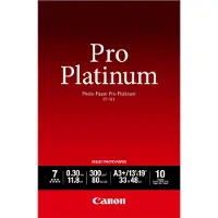 Canon PT-101 Pro platinum 300g A3+ - 10 vellen