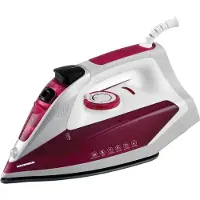 Heinner Stoomstrijkijzer – 2400 W – Waterreservoir 190 ml – Stoomstoot – Sproeifunctie – Droogstrijken – Anti-druppel – Anti-kalk – Zelfreiniging – Paars
