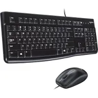 Logitech Desktop MK120 - ensemble clavier et souris - nordique
