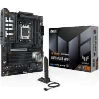 Asus TUF Moederbord GAMING X870-PLUS WIFI ATX AM5-socket AMD AMD X870-chipset