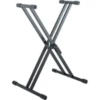 K&M 18993 Rick 20 Opvouwbare keyboardstandaard Black