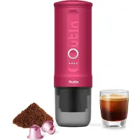 OutIn Nano Portable Electric Espresso Machine - Crimson Red