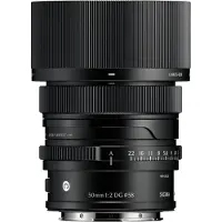 Sigma Objectif à Focale fixe DG CTP 50 mm f/2-22 Noir pour Monture Sony FE