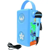 Disney Powerful Stitch Light-Up Bluetooth Speaker with Mic