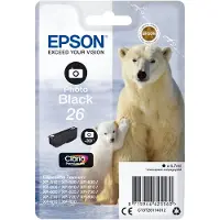 Epson Inktcartridge 26 (C13T26114012) Foto-zwart