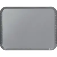 Nobo slimline whiteboard magnetisch gelakt staal 28 x 22 cm zilver