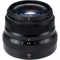 Fujifilm XF 35mm f/2.0 R WR - Zwart
