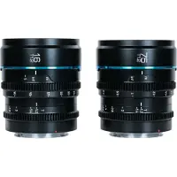 Sirui Optical Nightwalker 16mm & 75mm T1.2 S35 Cine 2-Lens Set (M4/3 Mount, Black)