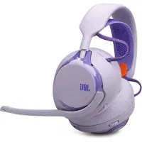 JBL Quantum 650 - Draadloze Gaming & Multitask Headset - 2.4 GHz & Bluetooth - Lage Latency - 50 Uur Batterij - Quantum Engine Software - Over-ear - Paars