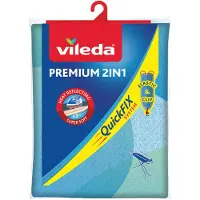 Vileda Strijkplankovertrek Premium 2in1 1 Stuk
