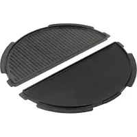 Big Green Egg Half Moon Cast Iron Plancha XL