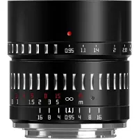 TTArtisan APS-C 50mm F/0.95 Sony E mount Black + Silver