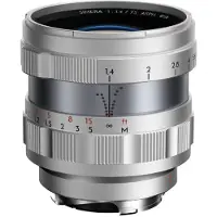Thypoch Full-frame Photography Lens Simera 75mm F/1.4 for Leica M-mount silver