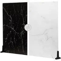 V-Flat World Onyx Marble/Alpine Marble