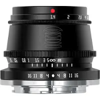 TTArtisan APS-C 35mm f1.4 MFT Black