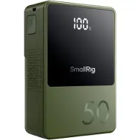 SmallRig 4872 VB50 mini V Mount Battery groen