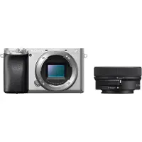 Sony Appareil photo hybride Alpha 6100 Argent + Objectif E PZ 16-50 mm f/3.5-5.6 OSS