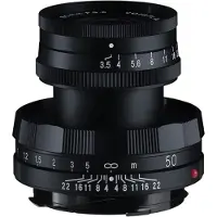 Voigtländer APO-Lanthar 50mm F/3.5 Typ I Leica M Mount zwart-mat