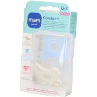 Mam Comfort Blue Fopspenen 0-3 maanden 2 St Fopspeen