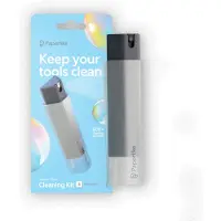 Paperlike Schoonmaak Kit – Verwijdert snel vuil en huidoliën – Veilig voor alle elektronische apparaten – Navulbaar voor 500 schoonmaaksessies - Multi kleur