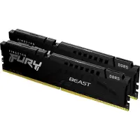 Kingston FURY Beast - DDR5 - Set - 16 GB: 2 x 8 GB - DIMM 288-pins - 5600 MHz / PC5-44800 - CL40 - 1.25 V - ongebufferd - on-die ECC