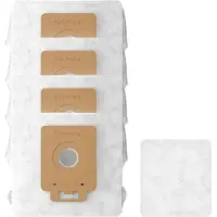 Nilfisk stofzuigerzakken - 4 + 1 stuks - geschikt voor Brilliant, Bright, Perform