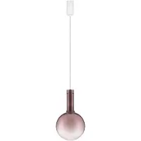 Nova Luce Hanglamp Nostos bruin glas
