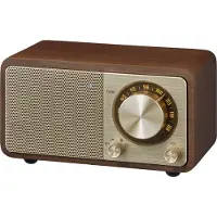 Sangean WR-7 PLUS - FM radio met Bluetooth - Houten behuizing - Vintage Walnut