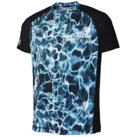 Savage Gear Marine Uv Short Sleeve T-shirt Blauw XL Man