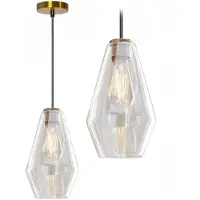 Toolight Glazen Plafondlamp APP438-1CP