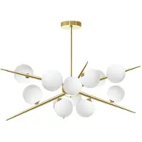 Toolight Hanglamp Goud APP998-12CP