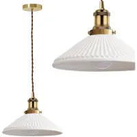 Toolight Hanglamp APP1172-1CP Wit