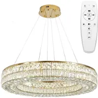 Toolight Hanglamp Led App1568-cp Gold 60cm