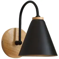 Toolight Wandlamp Bos APP932-1W Zwart