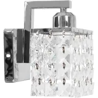 Toolight Wandlamp Metaal Chroom Chroom Wandlamp APP543-1W