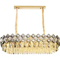 Toolight Kristallen Hanglamp APP1539-12CP80 Gold