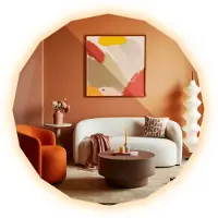 Tulup LED Spiegel - Spiegel Met Vele Hoeken LED - 100 cm x 100 cm - Wandspiegel Geometrisch LED - Trendy Spiegel Vorm LED - LED-spiegel voor Slaapkamer - Warm Wit 3000K