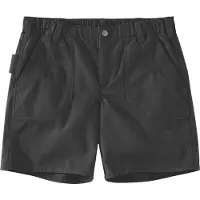Carhartt Rugged Flex Relaxed Fit Canvas Work Dames Shorts Maat