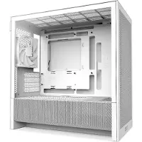 NZXT Boîtier PC H3 FLOW mini tour noir avec panneau latéral verre trempé