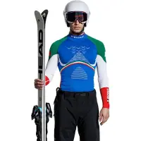X-Bionic Energy Accumulator 4.0 Patriot Shirt Turtle Neck Lange Mouw Italy - Maat XXL
