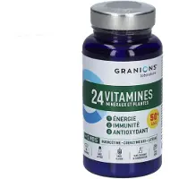 Granions 24 Vitaminen, mineralen en kruiden 90 St Gecomprimeerde tabletten
