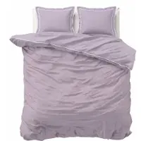 Luna Bedding Dekbedovertrek Hotel Deluxe - Lavendel 240 x 200/220 cm