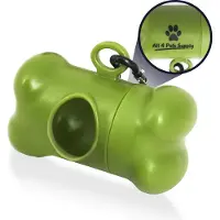 R2B All 4 Pets Supply Hondenpoepzakjes houder - Dispenser - Poepzakjeshouder - Groen