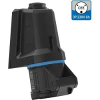 Walther Werke FW110306CC CEE-wandcontactdoos 16 A 3-polig 230 V 1 stuk(s)