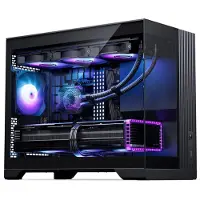 Phanteks Mini-tower Behuizing, PC-behuizing, Gaming-behuizing Zwart