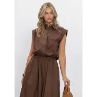 Ibana Blouse zonder mouw 302630071 tanai