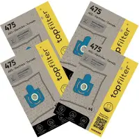 Top Filter Set van 4 pakken van 4 stofzuigerzakken 64475 Tornado en AEG TopFilter Premium