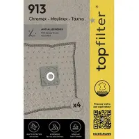 Top Filter Set van 4 stofzuigerzakken Moulinex TopFilter Premium